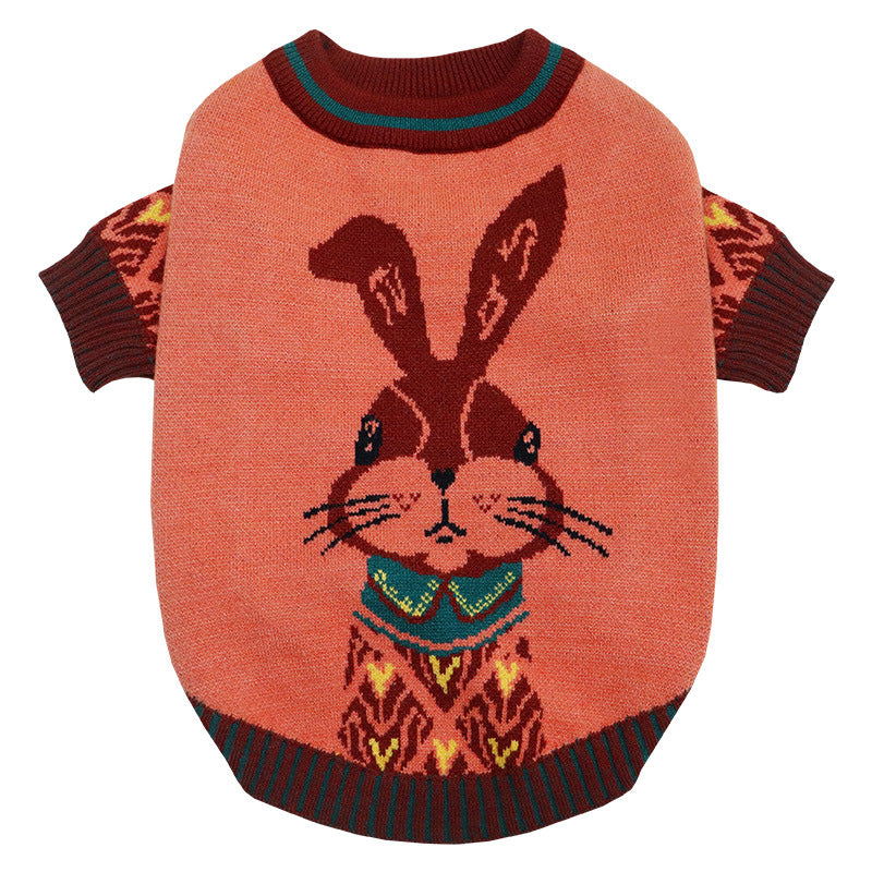 Retro Rockin' Rabbit Sweater