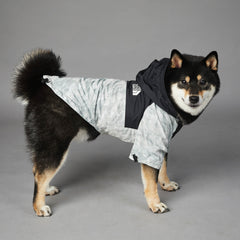 Dog Raincoat Jacket in Grey